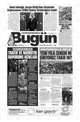 KAHRAMANMARAŞ'TA BUGÜN