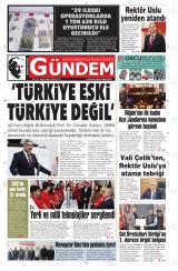 DÜNDEN BUGÜNE GÜNDEM